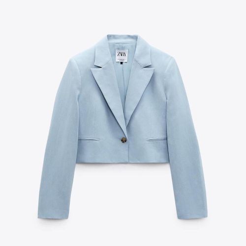 Zara blazer crop misto - zara,