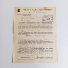 Partito nazionale fascista - nazionale,