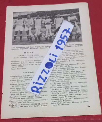 Bari brescia pagina - brescia,