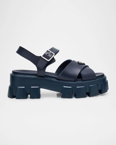 Scarpe sandali prada triangolo - prada,