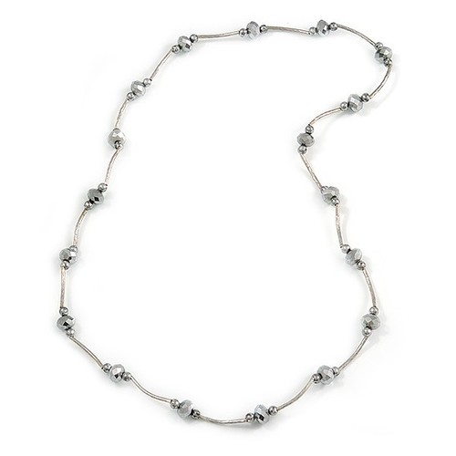 Collana perle vetro - di,
