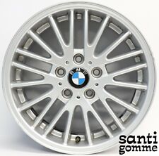 4 CERCHI IN LEGA 7 X 17 " BMW X3 E83 ORIGINALI 3401198 USATI SILVER