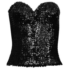 LA PERLA corsetto paillettes