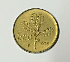 ITALIA REPUBBLICA 20 LIRE 1975