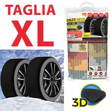 CALZE DA NEVE OMOLOGATE AUTO TAGLIA XL EASY GO PNEUMATICI 235/55R19 235/55/19