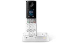 Philips D6351W/38 Telefono cordless segreteria telefonica display 1,8" baby monitor