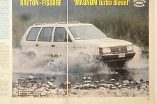 #  ARTICOLO PROVE RAYTON