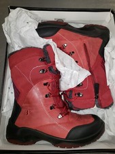 Santana Canada Topspeedtall Ski Boots Red Rouge - Women's 9 New Made In Italy 