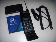 MOTOROLA MICRO TAC II 1991 UNICO ORIGINALE NO BRAND+ BATTERIA ORIGINALE