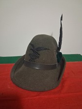 Berretto Cappello Alpino  Reggimento   Fregio Esercito Nappina E Penna