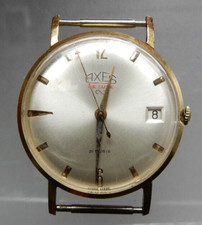 Orologio da uomo Vintage AXES DE LUXE in oro 18 KT