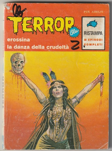 Terror blu 17 erossina - blu,
