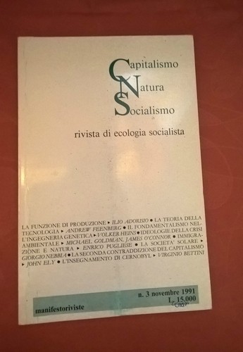 Capitalismo natura socialismo - natura,