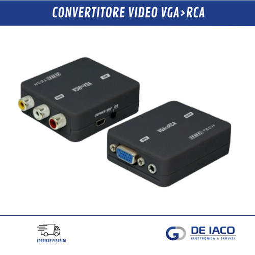 Convertitore video vga a - convertitore, da