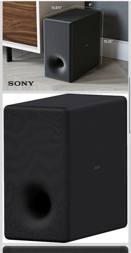 Sony subwoofer w3 - sony, sa-w3