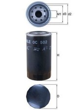 Filtro olio Mahle per Iveco