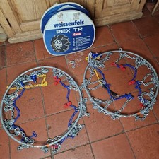 Weissenfels NRTR060 REX TR 060 Catene da Neve Resistenti 4x4 Furgone Multi Misura Vestibilità