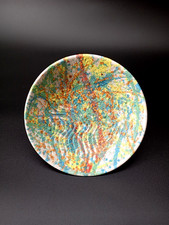 PIATTO CERAMICA CARLO ZAULI FAENZA CERAMISTA FAENTINO