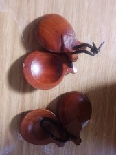 Castagnette nacchere in legno