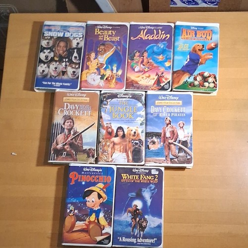 Disney vhs tape lot - tape, snow