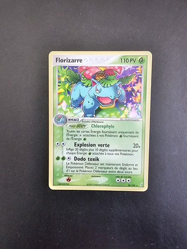 Carte pokémon rare florizarre - carte,