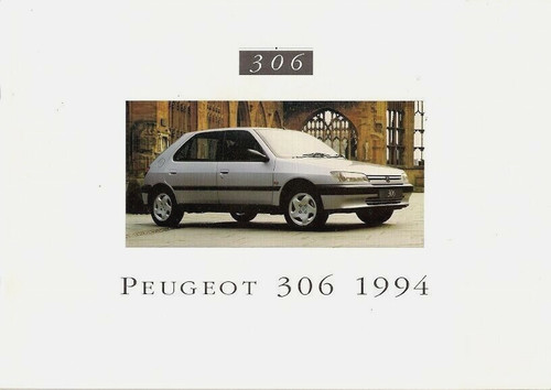 Peugeot 306 1993 brochure - 1993-94,