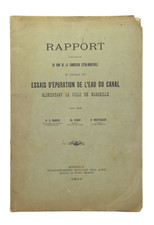 1910 - Essais d’épuration