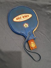 Racchetta Da Ping Pong Anni 60 Gold Cup Table Tennis Bat Made In China