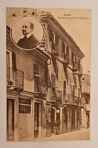 Cartolina pescara casa - cartolina,