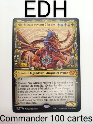 Mtg commander deck niv - commander, mizzet