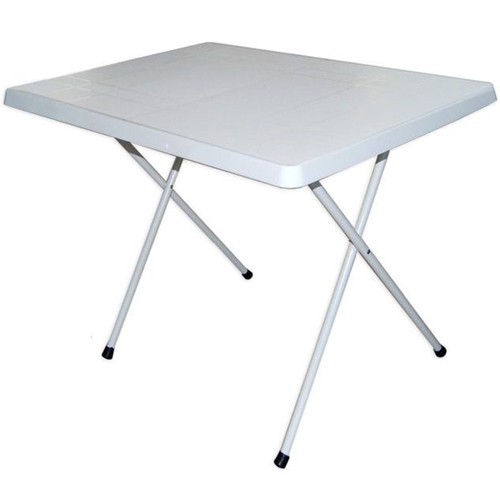 Tavolo bianco 80x60x51 - 80x60x51, cm