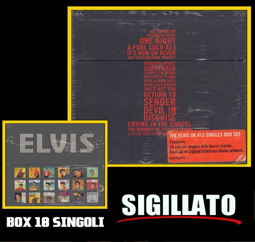 Elvis presley singles box - singles,