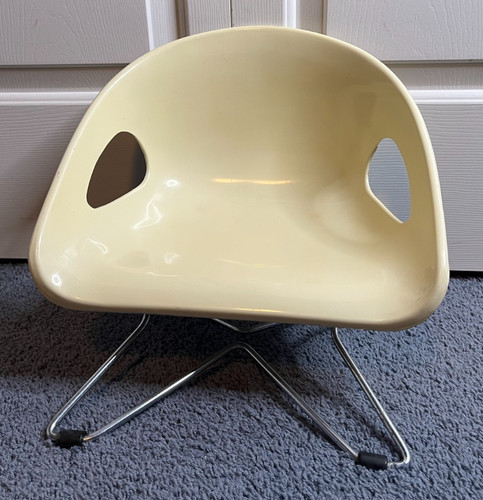 Sedia conchiglia vintage - a,