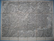 Carta topografica  ACQUI TERME