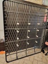 RETE MATRIMONIALE LETTO RETI 2 PIAZZE ORTOPEDICA 160x190 letti a molle ferro