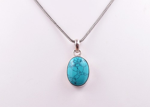 Pietra turchese argento - , 925