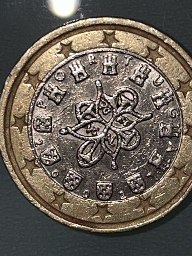 Moneta euro rara - da,