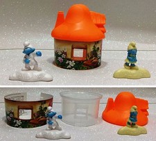 HAPPY MEAL MCDONALD'S PUFFI IL FILM THE LOS VILLAGE THE SMURFS NEW 2017 2 DI 10