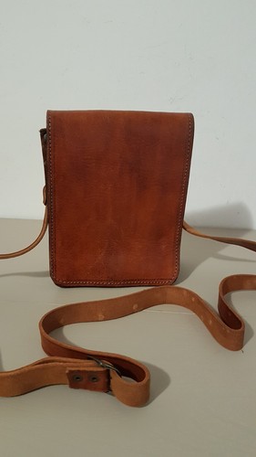 Tracolla unisex cuoio toro - cuoio,