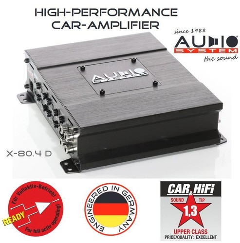 Audio system 4 - system, x-80.4