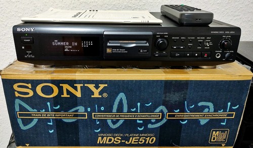 Sony mds 510 confezione - sony,