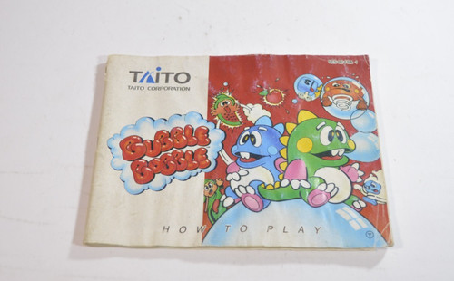 Notice bubble bobble nintendo - notice,