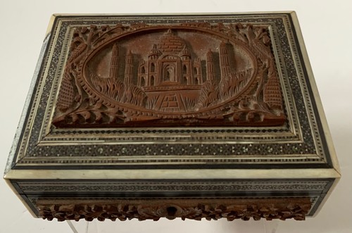 Vintage intagliato taj mahal - vintage,