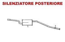 Silenziatore posteriore
