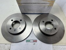 COPPIA DISCHI FRENO ANTERIORI FIAT PUNTO E TURBO GT VEDI DESCRIZIONE (KX1441)