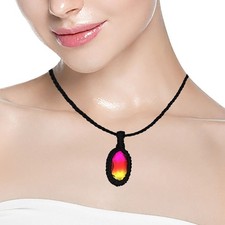 Collana macramè fatta a mano