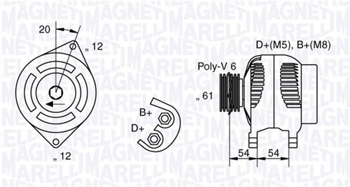 Alternatore 063321826010