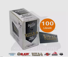 Cartine Rizla Argento Corte Silver Regular – 100 Libretti Originali Grigie