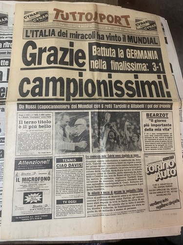 Tuttosport luglio 1982 - luglio,