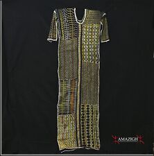 Eccezionale vecchia tunica uomo Wodaabe Bororo Fulani ricamata - Niger
